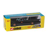 Corgi RT26701 Diecast Cars-RT26701 Batmobile with Batman and Robin-Men, Women &