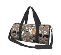 Corgi Sushi Corgis Perro, Bolsa de Viaje de Gran Capacidad, Bolso Redondo, Bolsa de Viaje Deportiva, Bolsa de Mano, Bolsa de Fitness