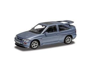 Corgi VA14808 Ford Escort RS Cosworth Auralis Blue Diecast Model Car - Colección de Coches Modelo Vanguards a Escala 1:43, diseño Turbo e Interior detallado, Autos fundidos a presión preconstruidos