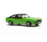 Corgi VA15405 Ford Capri Mk2 30S X-Pack, modelo de fundición a presión verde señal