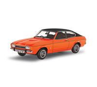 Corgi Vanguards 1:43 Ford Capri Mk2 3L Ghia Automático Sebring Roja de Metal