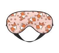 Corgis de dibujos animados, Cubreojos completos Antifaz bloqueador de luz Antifaz para dormir Antifaz suave con los ojos vendados Noche