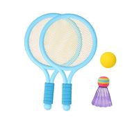 CORHAD 1 Juego Bádminton para Juego de Raquetas y para Actividades Interior y Exterior para de Material Duradero y Diseño Ampliado para el Aprendizaje y Fomentar la Color Color Aleatorio