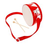 CORHAD 1 Juego de Caja de Percusión de Doble Cara para Niños, Portátil de Madera con Baquetas, Adecuado para Guardería y Escuela, Estimula la Coordinación Mano-Ojo Percepción Rítmica