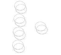 CORHAD 10 Piezas De Cuerda Cuerdas De Dulcémele Dulcimer Dulcémele Martillado Instrumento De Cuerda Instrumento Dulcémele Del Instrumento Musical Partes De Dulcémele Silver Acero