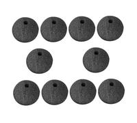 CORHAD 10 Piezas Narices de Esponja Negra para Accesorio de Disfraz de Circo Nariz Cómoda y Suave para Cosplay Actuaciones Teatrales