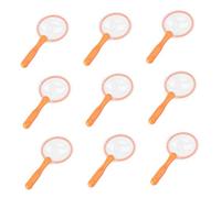 CORHAD 10 Piezas Redes de Pesca para Juguete Sacadera Ligera y Resistente con Mango Ergonómico Delicada para Captura y Liberación Segura para Exploradores Jóvenes Actividades al Aire