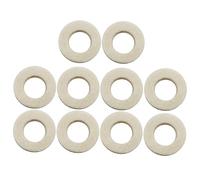 CORHAD 10piezas Almohadilla de Arandela de Fieltro para Trompeta Cojín para Instrumentos Musicales Accesorio para Trompa Larga Trompeta y Trombón Adecuado para Repuesto y Reparación