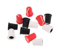 CORHAD 12 Piezas Electric Guitar Potentiometer Knobs Audio Volume Control Caps For Bass Dj Mixer Speaker Replacement Electric Guitar Parts