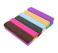 CORHAD 12 rollos de serpentinas de papel crepé de 250 x 50 cm, hojas de papel crepé de colores para manualidades, envoltorios de flores y decoraciones de cumpleaños y bodas.