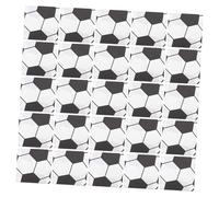 CORHAD 120 Piezas Servilletas Desechables con Diseño de Fútbol Pañuelos de Papel para Fiestas Deportivas y Cumpleaños Decoración Temática para Eventos y Reuniones con Invitados