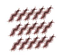 CORHAD 15 Piezas Ciempiés De Simulación Ciclo De Vida del Ciempiés Complicado Figuritas Juguetes De Simulación De Ciempiés Juguete De Broma Bichos Falsos Insecto Accesorios El Plastico