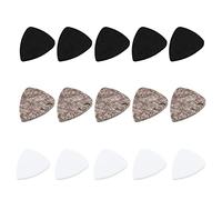 CORHAD 15 Púas de Fieltro para Guitarra Cómodas Y Duraderas para bajo Eléctrico Ukelele Acústico