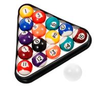 CORHAD 17piezas Billar Infantil con Bolas De Billar Pequeñas Bolas De Colores para Mesa De para Práctica Infantil