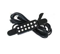 CORHAD 1pieza Pastilla De Guitarra Multifuncional Humbucker Con Transductor y Cable De Metros Compatible Con Guitarras Acústicas y Eléctricas Color Negro