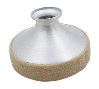 CORHAD 1piezas Saxophone Mute De Aluminio Amortiguador Ligero Para Práctica Reduce Ruido y Perturbaciones Accesorio Para Saxofonistas