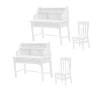 CORHAD 2 Juegos Table and Chair with Openable Drawers For Role Playing Social Skills Development and Storytelling