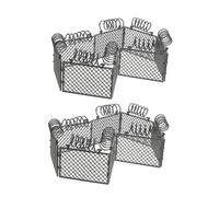 CORHAD 2 Juegos Vallas de Plástico de Seguridad para Juguetes de Accesorios para Construcción de Bloques Cerca Decorativa para Granja y Escena de Guerra Versátiles para Desarrollo de