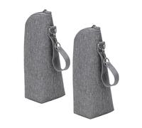 CORHAD 2 Piezas Bolsa Aislante para Botellas de Leche Bolsa Térmica para Biberones Infantil con Asa para Cochecito Oxford para Uso Exterior