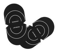 CORHAD 2 piezas Guantes para Vinilo Antistáticos Protectores para Manipular y Limpiar Discos con Material Suave para Evitar Arañazos para Amantes del Vinilo y Coleccionistas