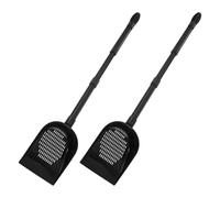 CORHAD 2 Piezas Pala para Grava de Acuario Multifuncional 2 Piezas, Herramienta Ergonómica de Limpieza para Peceras y Tanques, Mango Largo Resistente para Mantenimiento de Sustrato en
