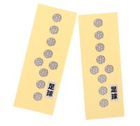 CORHAD 2 Piezas Pegatinas de Fútbol para Diapasón de Guitarra Acústica Eléctrica Adhesivos Decorativos para Mástil y Clavijero Accesorios Musicales Resistentes para Festival