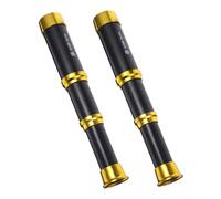 CORHAD 2 Piezas Telescopio Monocular Pirata para Ajustable y Portátil con Lente Óptica y Construcción Resistente de Abs para Fiestas Temáticas y al Aire