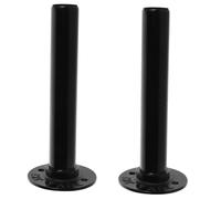 CORHAD 2 Piezas Weight Plate Storage Rack Wall Mounted Iron Barbell Holder Heavy Duty Strength Training Organizer For Home Gym