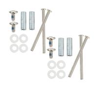 CORHAD 2 Sets Inline Skate Accessories, Skate Wheel Spacer Set, Metal Bearing Spacers, for Practice and Intense Training, Universal Compatibility
