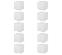CORHAD 20 Piezas Cubos de Espuma de Alta Densidad para Manualidades, Bloques Cuadrados de 3 Pulgadas para Estimular la Creatividad y Pintar en Showers