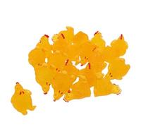 CORHAD 20 Piezas De Pequeñas Gallinas De Resina Figuras De Pollo En Miniatura Estatuas De Pollos De Resina De Mini Animales