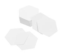 CORHAD 200 Plantillas Hexagonales de Papel para Acolchado, Suministros para Patchwork Diseño Versátil, Simplifican Técnicas de Costura para Proyectos Familiares y Expertos
