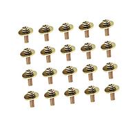 CORHAD 20piezas Tornillos De Metal Para Tambor De Guerra Reemplazo De Accesorios Para Batería Montaje De Tensión Para Snare Drum y Estabilidad Aseguradas