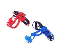 CORHAD 2piezas Arnés Ajustable para Aves De De Rojo y Azul para Entrenamiento y Paseos