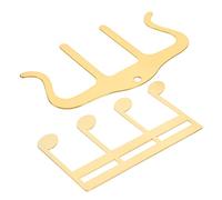 CORHAD 2piezas Clip Creativo Para Partituras Abrazadera Para Libros De Para Pianistas y Guitarristas