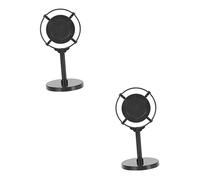 CORHAD 2piezas Micrófono De Imitación Retro Soporte para Decoración De y Fotografía Accesorio De Simulación Adultos para De Karaoke Sociales