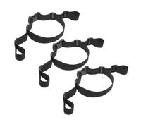 CORHAD 3 piezas Ajustables para Silla Alta Niña de Negro para Trona y Carrito Protección para Pequeños