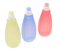 CORHAD 3 Piezas Botella Bidé Portátil para Niña Spray Suave para Limpieza Íntima y Cambio de Pañal para Recién Nacidos y Viajes de Colores Frescos