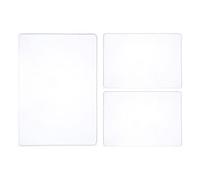 CORHAD 3 Piezas Gel de grabado infantil herramienta x imprenta de arte herramientas de impresión de placas de gel grande tablero impreso Transparent