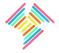 CORHAD 30 Piezas Tiras de Construcción Geométrica con Manipulativos para Aprender Formas Poligonales Desarrollo de Habilidades Matemáticas y Motricidad Fina