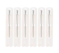 CORHAD 300 Piezas de Pasadores de Seguridad para Placas de Identificación, Broches de Insignia de Barra Color Claro de 31 Mm, Accesorios Ligeros Reutilizables para Ropa y Decoración