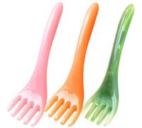 CORHAD 3piezas Peine Masajeador de Resina para Cabelludo Colores Verde Amarillo y Rosa Combas Suaves y Resistentes para Cuidado Capilar Herramienta Duradera y Anti-rotura para Masaje
