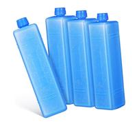 CORHAD 4 Piezas Unidades Bloques de Hielo Reutilizables para Nevera Portátil Pequeños Congeladores para Transporte Cadena de Frío Bolsas de Almuerzo y Actividades