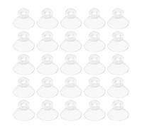 CORHAD 40 Piezas Clips de Ventosa Transparentes para Acuarios Soporte para Tubos de Agua de Pecera Abrazaderas para Mangueras de Fijación Segura y Montaje Discreto