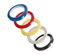 CORHAD 5 piezas Cintas Adhesivas para Diapasón de Violín y Cello Pegatinas Coloridas para Posicionamiento de Notas Compatibles con Violines de Varias Medidas Material PVC y Fácil de