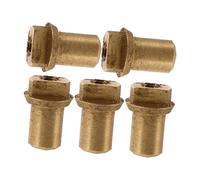 CORHAD 5 piezas Kit Ajuste para Saxofón de Reparación de Precisión para Sax Tenor y Soprano Accesorios Dorados para Optimización de Sonido y Mejora Tonal