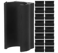 CORHAD 50 Piezas U-Shaped Chair Leg Caps Antideslizantes Protectores de Pies de Muebles Tapas de Plástico para Patas de Silla Almohadillas para Suelo para Trampolín y Muebles Hogareños