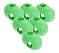 CORHAD 6 Conectores de Plástico para Red de Escalada Infantiles Hebillas Resistentes Verdes Accesorios para Juegos al Aire Libre Fáciles de Instalar Paquete de 6 Unidades