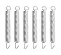 CORHAD 6 Muelles de Trémolo Metálicos para Guitarra Eléctrica, Accesorio de Puente Resistente y Duradero, Kit de Resortes para Guitarra Eléctrica, Uso Profesional y Reparación