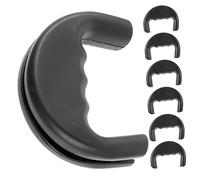 CORHAD 6piezas Asas De para De Caucho Agarre Ergonómico para Paseos y Entrenamiento para